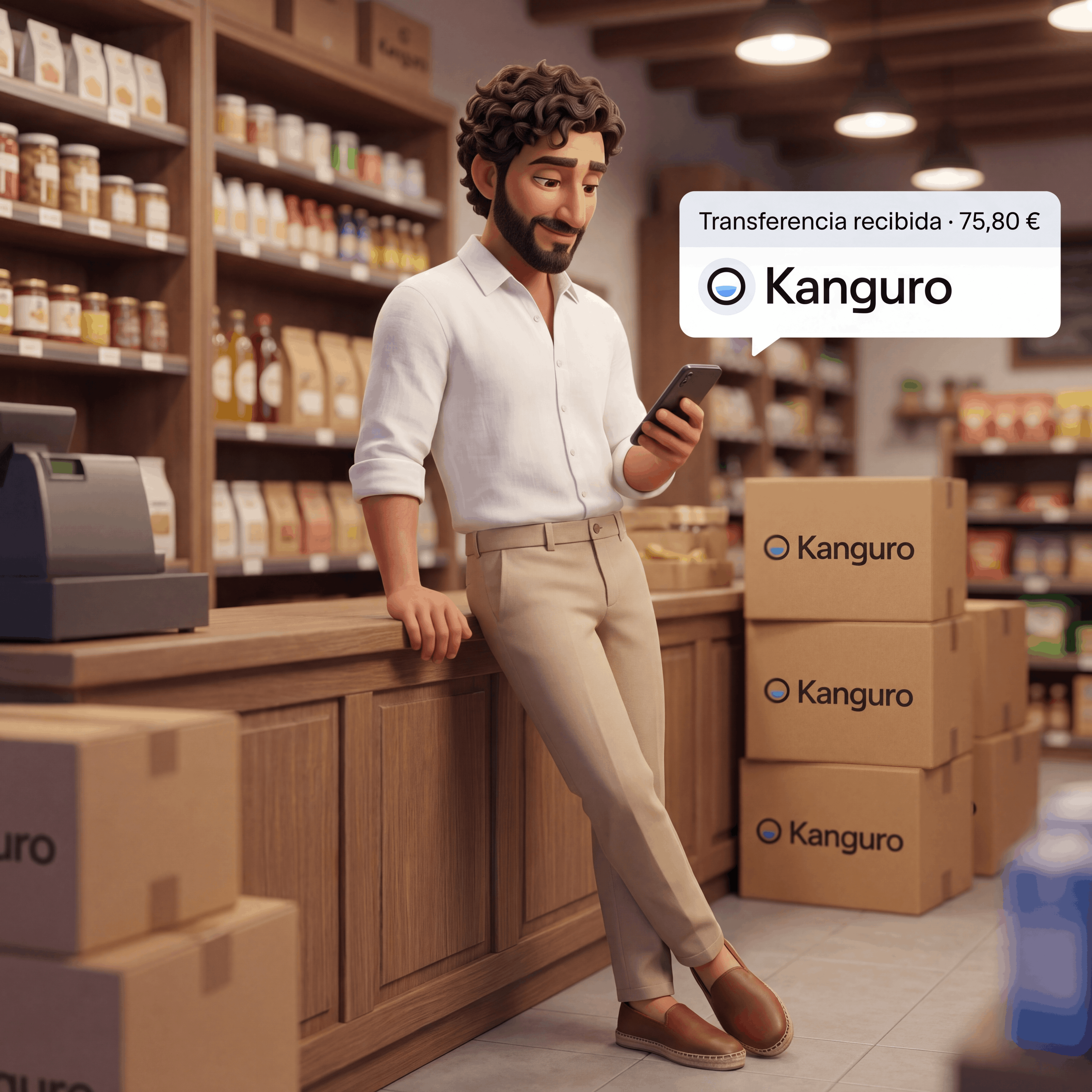 Liquidación mensual al titular del Punto Kanguro